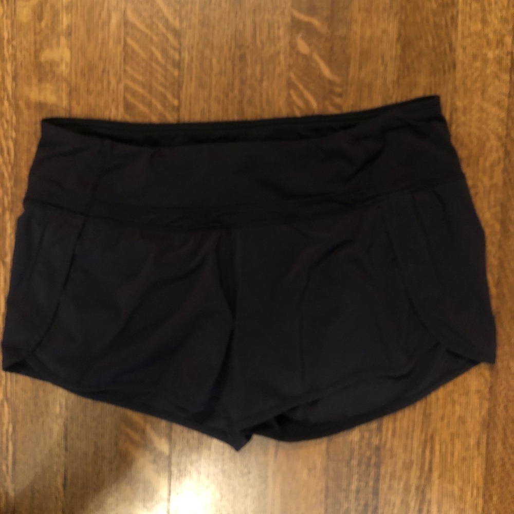 black lulu shorts